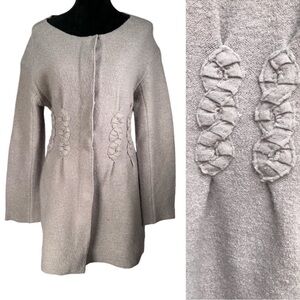 Elegant Gray Anthropology/Moth Women's Jacket